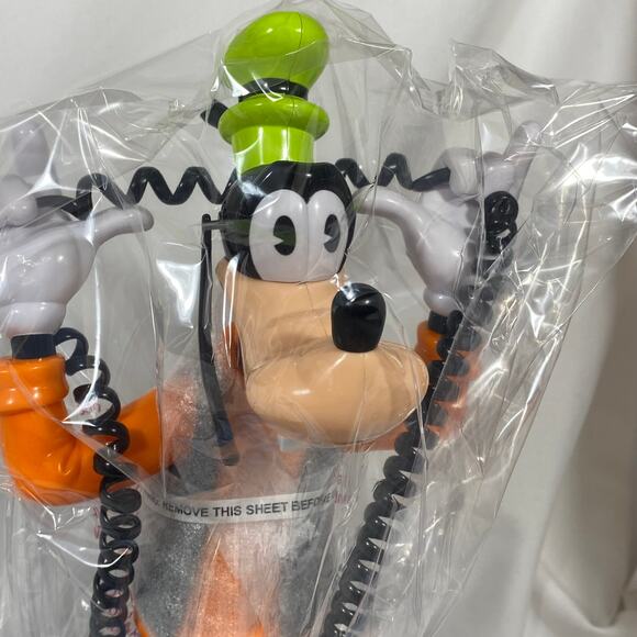 Vinatge Disney Goofy Cordless Animated Talking Telephone Collectible New in Box - Picture 7 of 10
